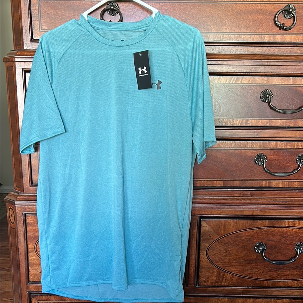 Under Armour Blue Short Sleeve Tech Tee